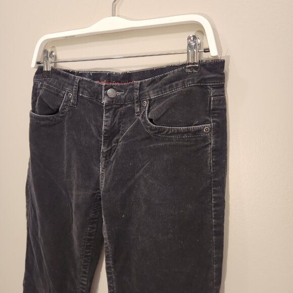 Paper Denim & Cloth Pants Navy Corduroy Bootcut Low Rise Y2K 90's Fall - Size 28 - Picture 2 of 7